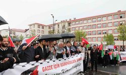 Bitlis Eren Üniversitesi öğrencilerinden Filistin’e destek eylemi