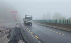 Bolu Dağı’nda sis ve yağış etkili oluyor