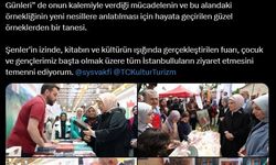 Emine Erdoğan’dan Şule Yüksel Şenler Vakfı Kitap ve Kültür Günleri’ne ilişkin paylaşım