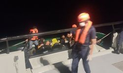 İzmir açıklarında 14’ü çocuk 29 göçmen yakalandı