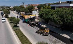 İzmir Büyükşehir Belediyesi asfalt atağı başlattı