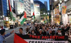 Japonya’da Filistin’e destek için “İntifada Yürüyüşü”