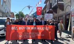 Karaman’da ’Ailemiz İstikbalimiz’ yürüyüşü düzenlendi
