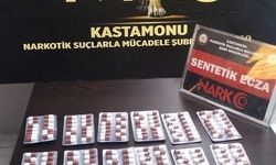 Kastamonu’da 168 adet sentetik ecza hapı ele geçirildi: 1 gözaltı