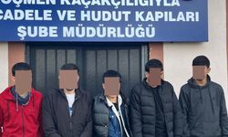 Kırklareli’nde 6 kaçak göçmen yakalandı, 4 şüpheli gözaltına alındı