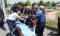 Konya’da motosiklet kazası: 1 yaralı