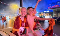 Kuşadası’nda Galatasaray coşkusu