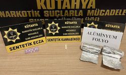 Kütahya’da uyuşturucu madde ticareti yapan şüpheli tutuklandı