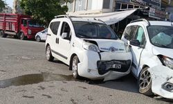 Siirt’te maddi hasarlı trafik kazası