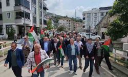 Yalova Esenköy’de ’Soykırıma Hayır’ yürüyüşü