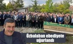 Eski Belediye Başkanı Özbalaban ebediyete uğurlandı