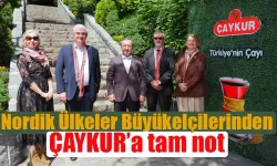 Nordik Ülkeler Büyükelçilerinden ÇAYKUR’a tam not