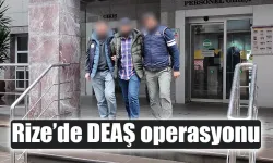 Rize'de DEAŞ operasyonu 4 kişi yakalandı