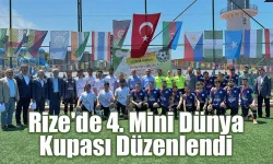 Rize'de 4. Mini Dünya Kupası Düzenlendi