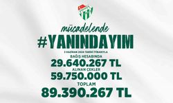 Bursaspor’a bir haftada 89 milyon TL’lik destek sağlandı