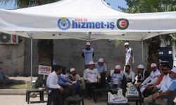 HAK-İŞ, Cizre Belediyesi önündeki çadır eylemini sonlandırdı
