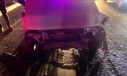 Kütahya’da minibüs ile otomobil çarpıştı: 1 yaralı