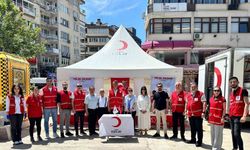 Manisa’da Türk Kızılay kurban bağış standı açıldı
