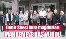 Rize'de Deniz Sitesi kura mağdurları mahkemeye başvurdu