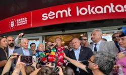 Bursa'nın ilk semt lokantası Özgür Özel'in katılımıyla açıldı