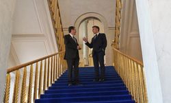 Macron ve Herzog, Elysee Sarayı’nda bir araya geldi