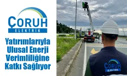 ÇORUH EDAŞ Yatırımlarıyla Ulusal Enerji Verimliliğine Katkı Sağlıyor