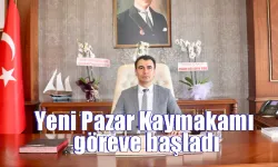 Pazar’a kaymakam olarak atanan Hamza İnam göreve başladı