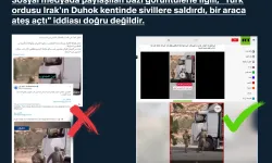 Türk Ordusu’nun Irak’ın Duhok kentinde sivillere saldırdığı iddiasına açıklama