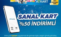 Aydın’da sanal kart ile kolay ve temassız ulaşım