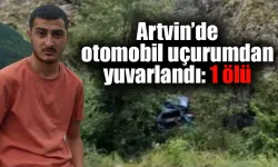 Artvin’de otomobil uçurumdan yuvarlandı: 1 ölü