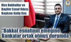 Başkan Koç 'Bankalar esnafımızın emeğine ortak olmuş durumdadır'