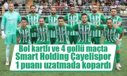 Çayelispor 1 puanı 90+3'te kurtardı.