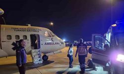 Acil organ nakli bekleyen hasta için Hava Kuvvetleri’nin ambulans uçağı devreye girdi