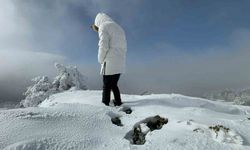 Bolu’nun yükseklerinde kar kalınlığı 15 santimetreye ulaştı