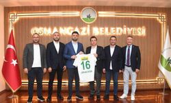 Bursaspor Yönetiminden Başkan Aydın’a ziyaret