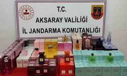 Jandarmadan kaçak parfüm operasyonu