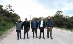 Şahmelek ve Doğla’da yol çalışmaları tamamlandı