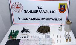 Siverek’te jandarma ekiplerince uyuşturucu ve silah ele geçirildi