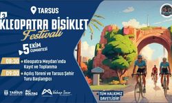 Tarsus’ta 3. Kleopatra Bisiklet Festivali başlıyor