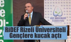 RİDEF Rizeli Üniversiteli Gençlere kucak açtı