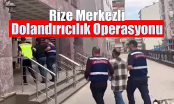 Rize merkezli telefon dolandırıcılığı operasyonu