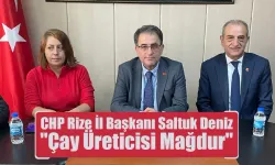 CHP Rize İl Başkanı Deniz 'AKP'nin 22 Yıllık İktidarı Ülkeyi Duvara Toslattı'