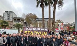 Bandırma halkı stat için ayaklandı