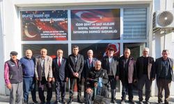 Emniyet Müdürü Erden Sakarya’dan, Iğdır Şehit ve Gazi Aileleri Sosyal Yardımlaşma ve Dayanışma Derneğine ziyaret