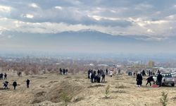 Erzincan’da dağa taşa umut ekiyorlar