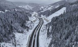 Ilgaz Dağı’nda kar kalınlığı 30 santimetreye ulaştı