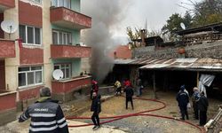 Isparta’da odunlukta çıkan yangın söndürüldü