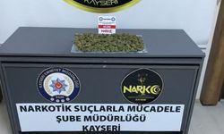 Kayseri’de 1 kilo uyuşturucu ele geçirildi