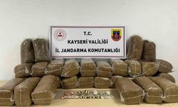 Kayseri’de 183 kilo bandrolsüz tütün ele geçirildi