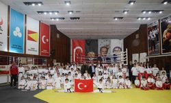 Körfez’de 150 genç sporcu kuşak atladı